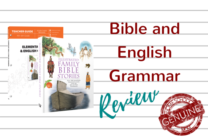 A unique combination of Bible and English for your upper elementary student